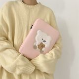  Túi đựng ipad / laptop gấu trắng bánh gấu 
