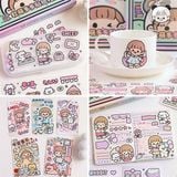  Box Sticker 100 tờ Telado bé mũ cừu 