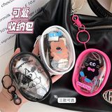  Túi nhựa mini móc khoá bầu dục 