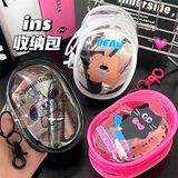  Túi nhựa mini móc khoá bầu dục 