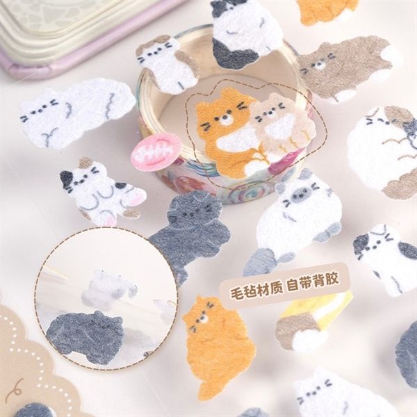  Sticker Pet vải dạ 