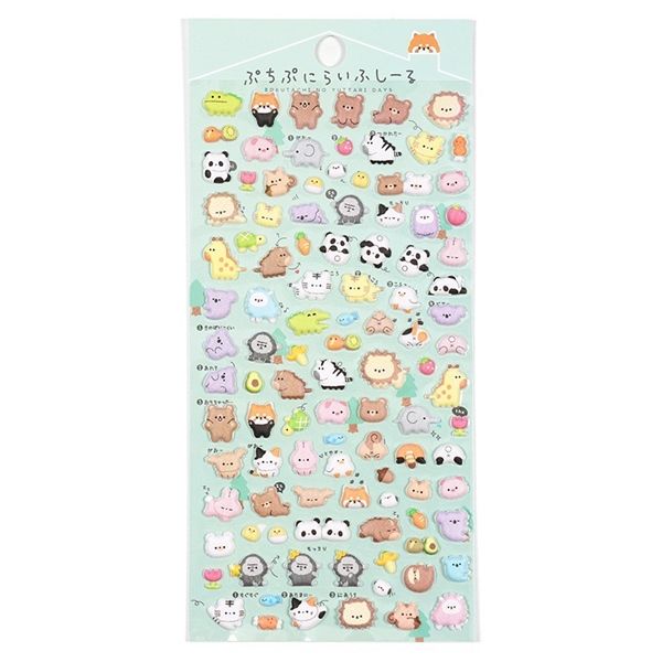  Sticker nổi Bokutachi mini 