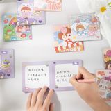  Thiệp gập đôi bé gái dễ thương 