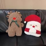  Gấu bông Giáng Sinh xù dẹt 