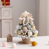  Cây thông phủ tuyết chậu lông 35cm 