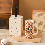  Cốc cún dáng dài 500ml 