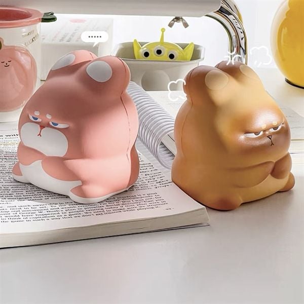  Squishy thỏ cau có 9x11cm 