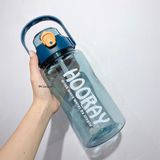  Bình Hooray có ống hút 1500ml 