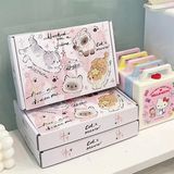  Hộp quà gập Pet nền màu tím 20x13cm 
