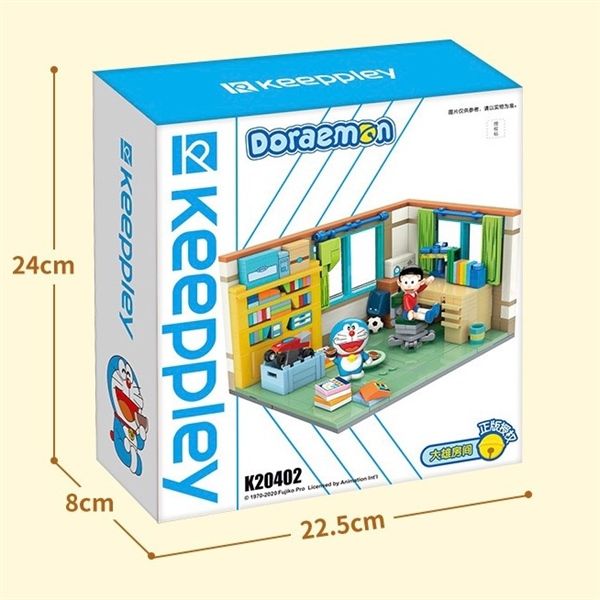  Xếp hình góc phòng 3/4 Doraemon Nobita 