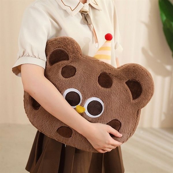  Gối kèm chăn bánh quy socola 40cm 