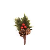  Quả thông mix lá 