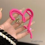  Kẹp càng cua trái tim Barbie 
