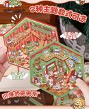  Sticker góc phòng 3/4 Giáng Sinh DIY 