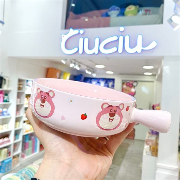  Bát sứ tay cầm Lotso 21cm 