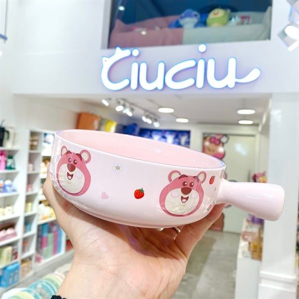  Bát sứ tay cầm Lotso 21cm 