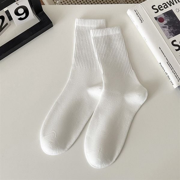  Tất Suxinaimin trơn cổ gân 