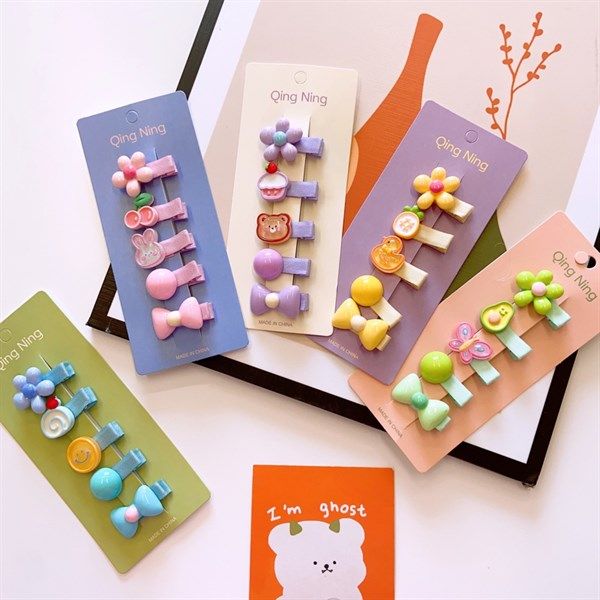 Set kẹp tóc 5c 
