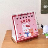  Lịch lò xo thú dễ thương mini 7cm 