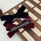  Kẹp/dây nơ kép nhung 