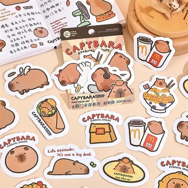  Sticker Capybara Eternal groups 