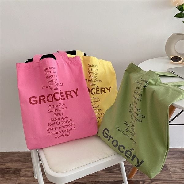  Túi tote Grocéry 