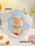  Gương để bàn viền sóng 21cm 