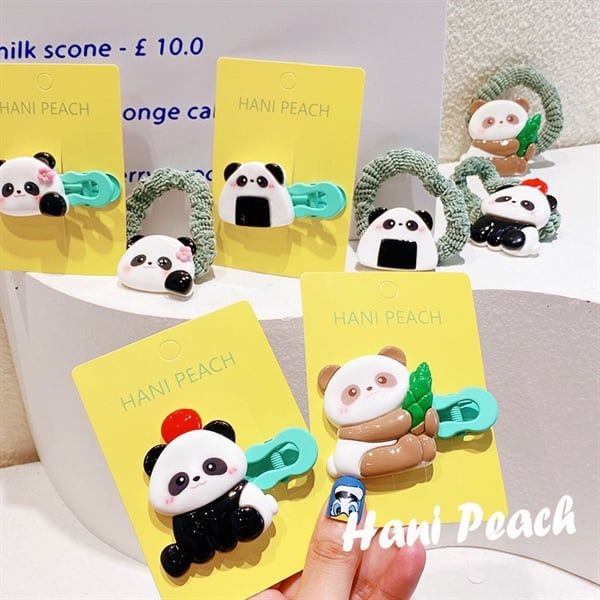  Kẹp tóc Panda to 