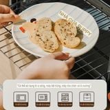  Set bát đĩa cún tai đen 2 người 11 chi tiết 