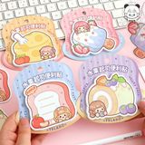  Giấy nhớ bé bánh kem Telado 30 tờ 