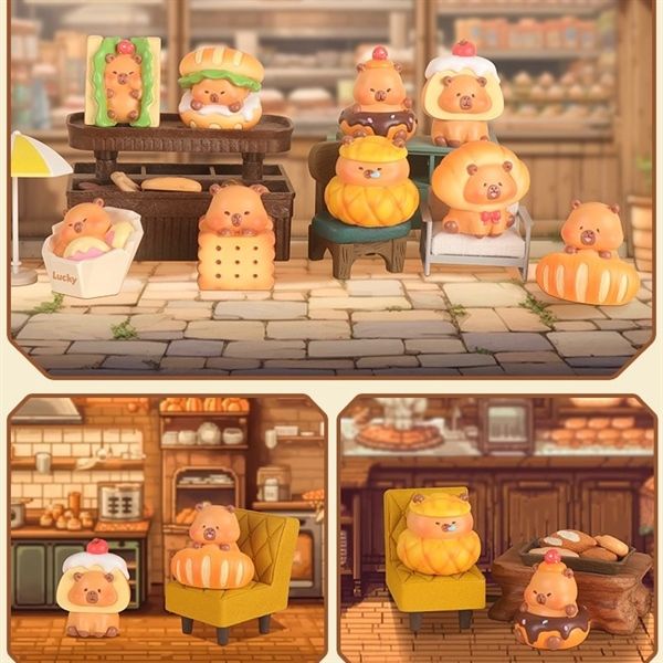  Hộp mù Capybara bakery 