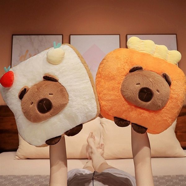  Capybara cosplay đồ ăn 