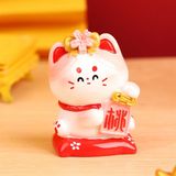  Mô hình mèo thần tài 4x5cm 