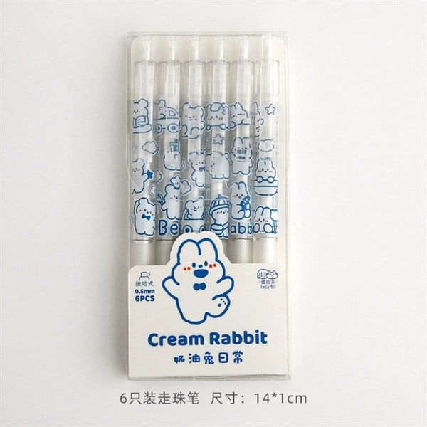  Bút Telado thỏ set 6c 