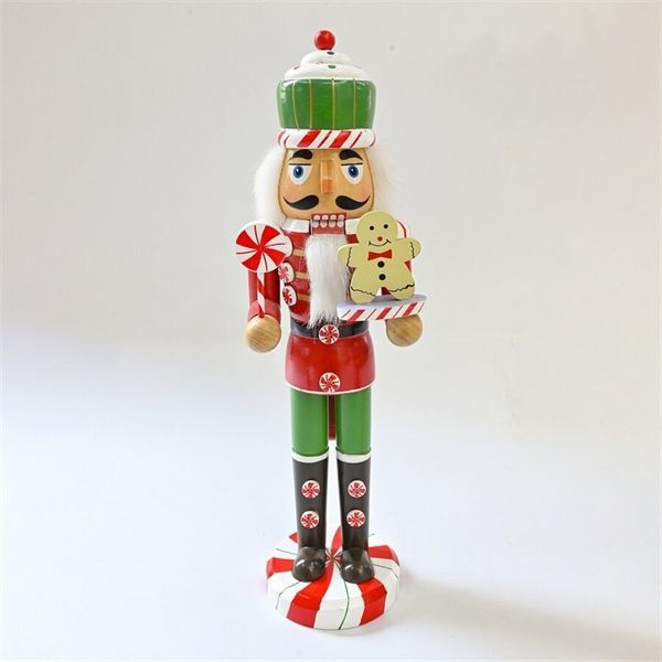  Người gỗ decor Giáng Sinh 35cm 