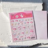  Sticker dán móng Tomoni Sanrio 