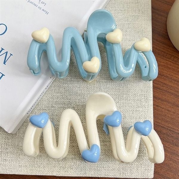  Kẹp càng cua uốn kem trái tim 