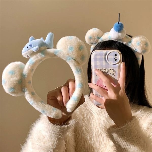  Bờm tai tròn chấm bi cá mập 