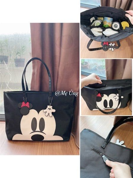  Túi chia ngăn bỉm sữa mickey 