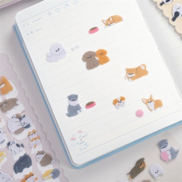  Sticker Pet vải dạ 