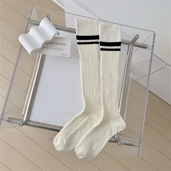 Tất Mekki cao cổ gân kẻ ngang 