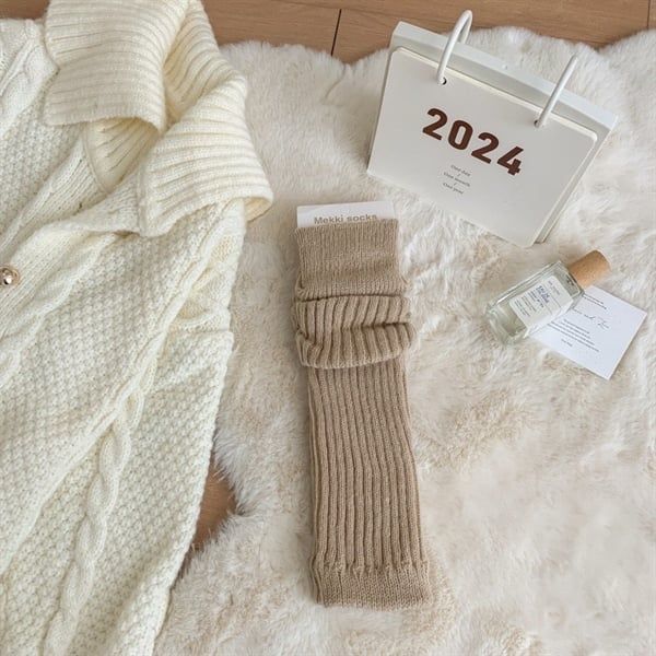  Tất ống đồng Mekki gân dọc 