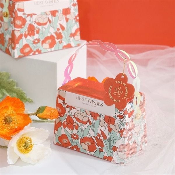  Hộp quà mini nền hoa quai ánh xà cừ 