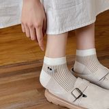  Tất Xiaohesi cổ ngắn cún xúc xích 