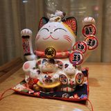  Mèo thần tài vẫy tay dây tiền xu 