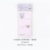  Giấy note vintage Memo 8x15cm 