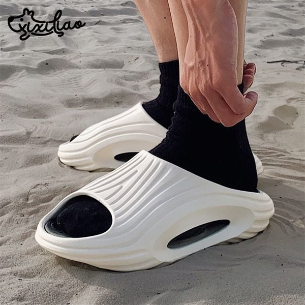  Dép sóng gân mix 2 màu 