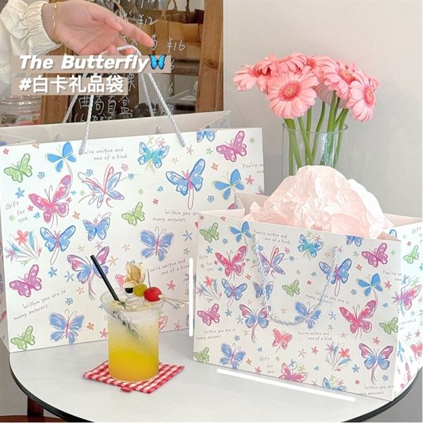 Túi quà bướm nhí màu sắc 