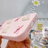  Ốp trái tim xà cừ nơ nhí hồng 