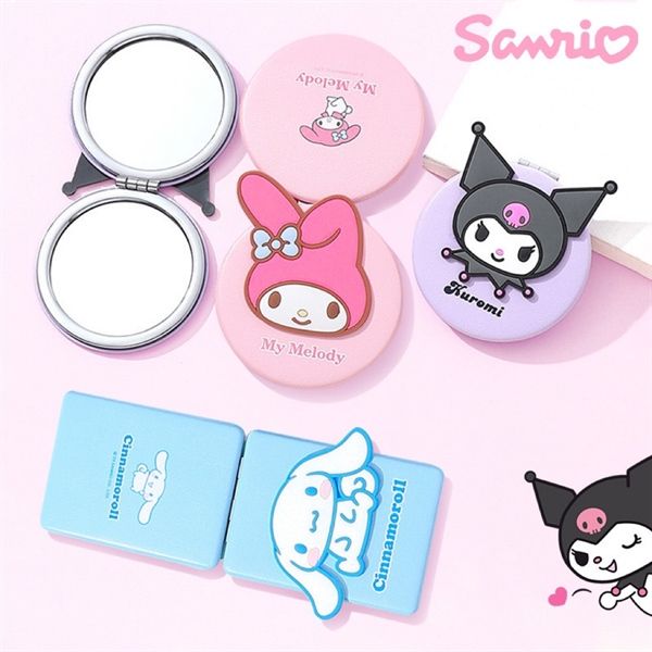  Gương gập tròn Sanrio nổi 